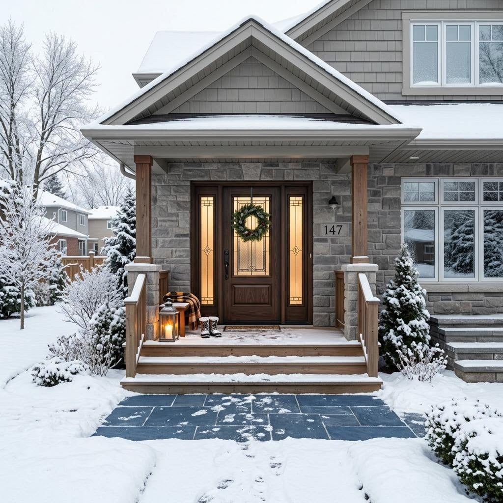 Energy-Efficient Front Doors for Canadian Winters